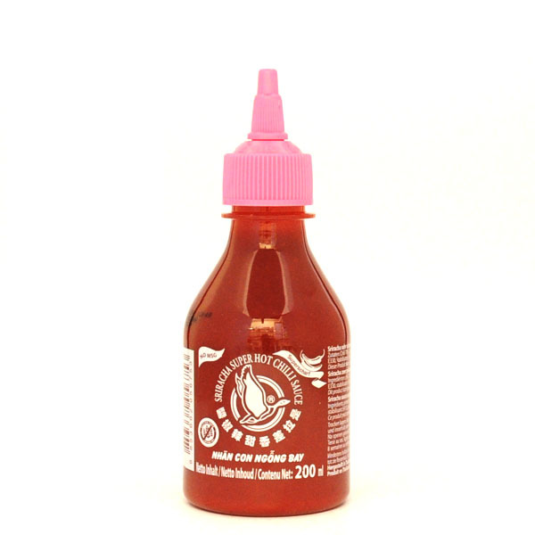 Sriracha Chilisauce, extra scharf, ohne MSG / Flying Goose 200ml