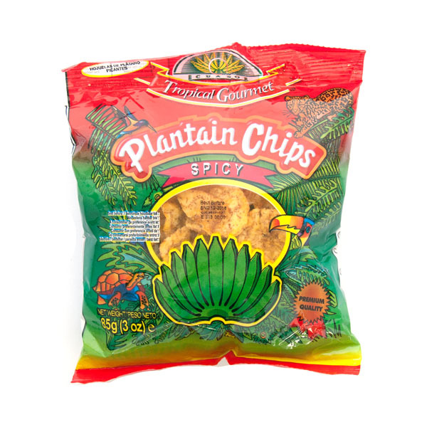 Kochbananen Chips, scharf Tropical / Gourmet Ecuador 85g