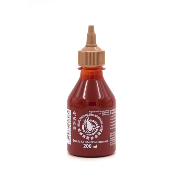 Sriracha Chilisauce mit Knoblauch / Flying Goose 200ml