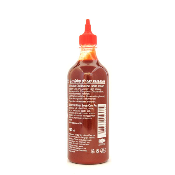 Sriracha Chilisauce, extra scharf / Flying Goose 730ml
