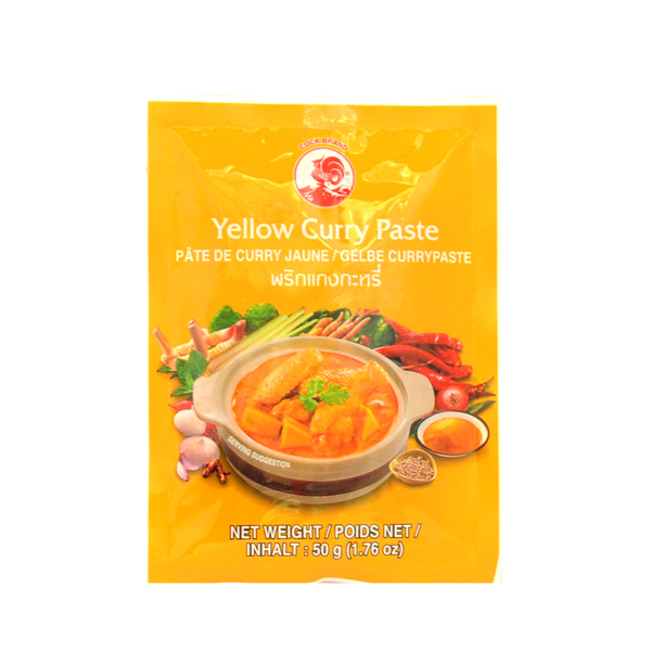 Gelbe Currypaste / Cock Thailand 50g