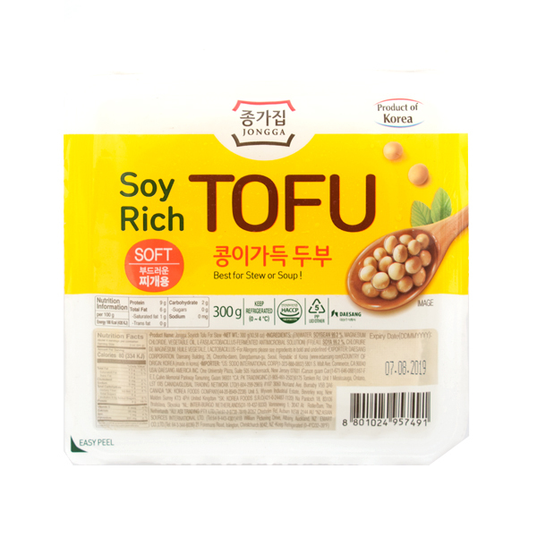 Tofu für Suppe / Chongga Korea 300g