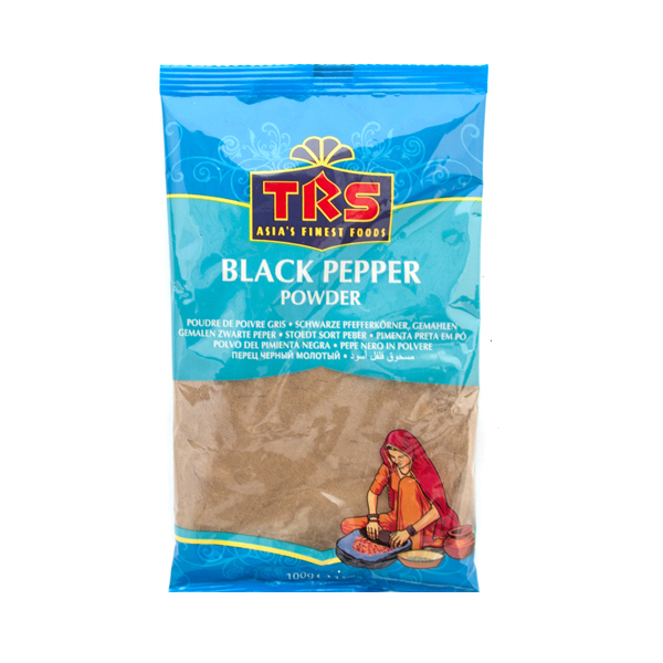 Pfeffer schwarz, gemahlen / TRS Indien 100g
