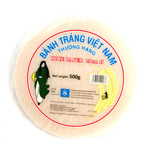 Reispapier ,rund, 28cm / H&S Vietnam 500g