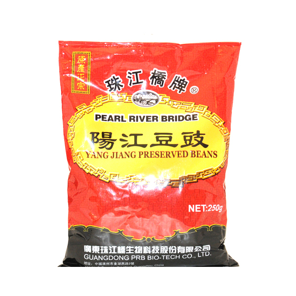 Schwarze Bohnen, fermentiert / Pearl River Bridge China 250g