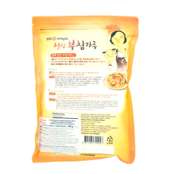 Mehl für koreanische Pfannkuchen / Sempio Korea 500g