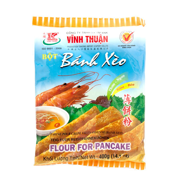 Pfannkuchenmehl -Bot Banh Xeo- / Vinh Thuan Vietnam 400g