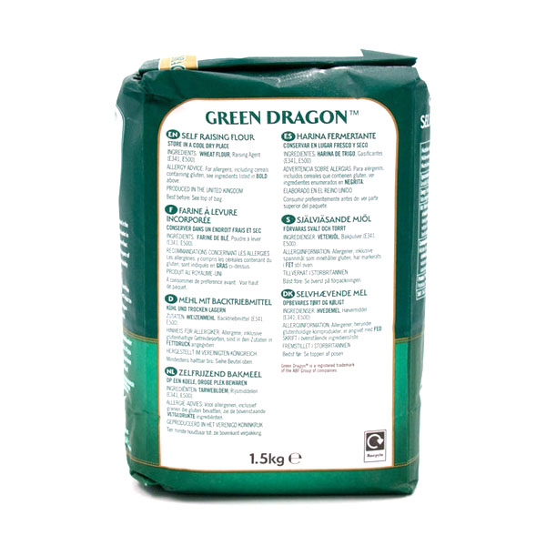 Self Raising Flour / Green Dragon 1,5 kg