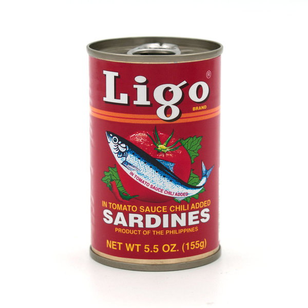 Sardinen in Tomatensosse und Chili / Ligo Philippinen 155g