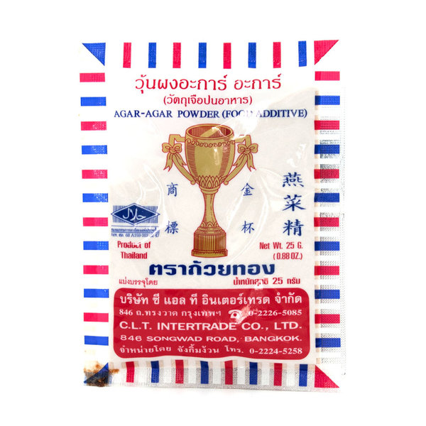 Agar Agar Pulver / Golden cup Thailand 25g