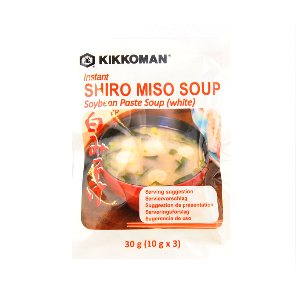 Misosuppe -Shiro hell- / Kikkoman Japan 30g/ 3 Portionen