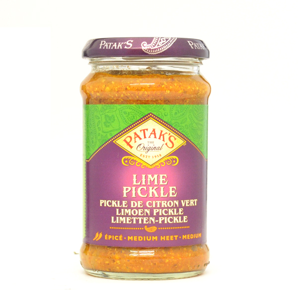 Limetten Pickle, mild / Pataks UK 283g