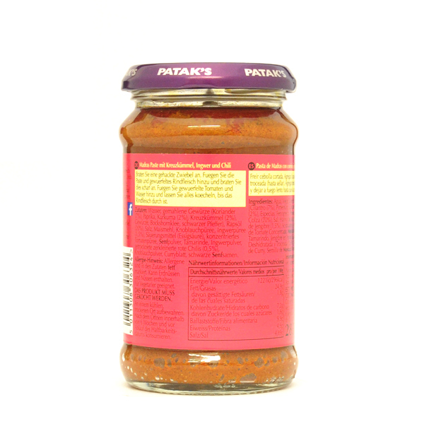 Madras Currypaste / Pataks UK 283g