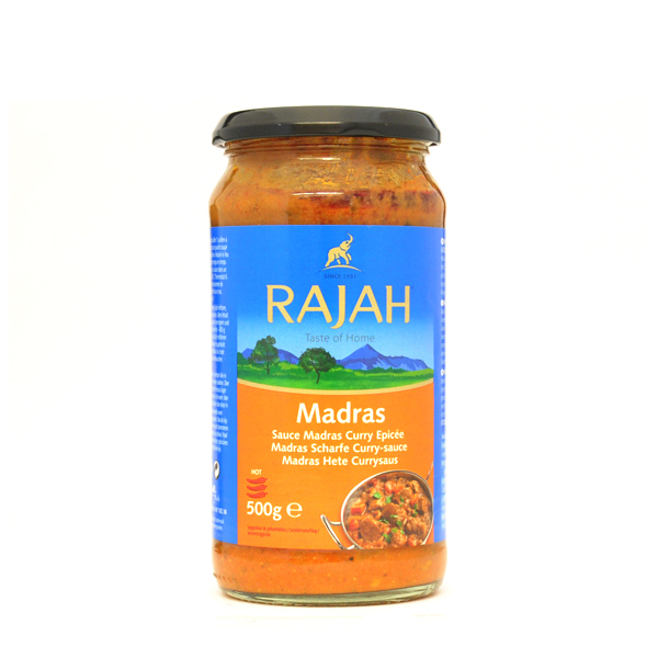 Madras Currysauce, Fertigsauce / Rajah Indien 500g
