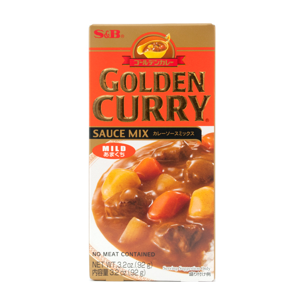 Golden Curry-Mischung, mild / S&B Japan 92g