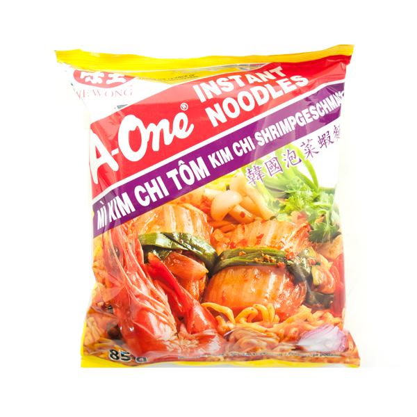 Instantnudelsuppe -Kimchi- / A-One Vietnam 85g