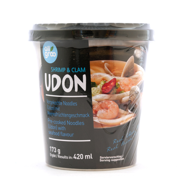 Udon Nudelsuppe -Meeresfrüchte- / Allgroo Korea 173g