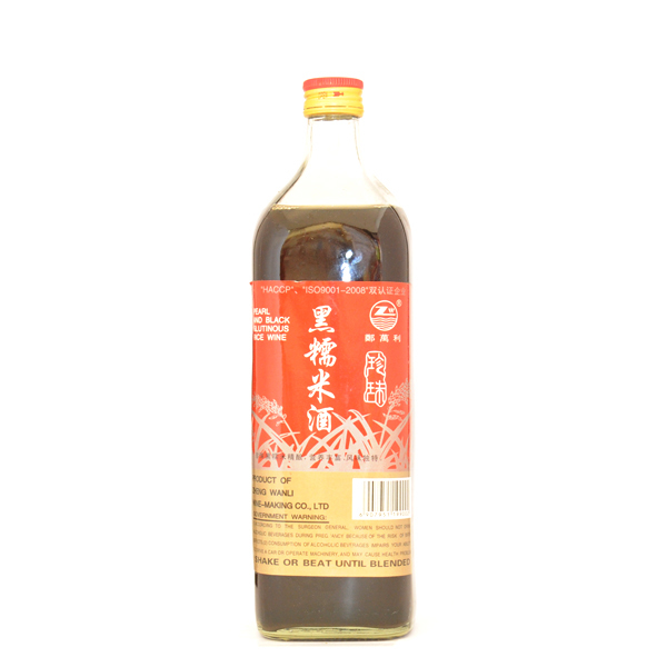 Schwarzer Reiswein 12% / ZW China 750ml