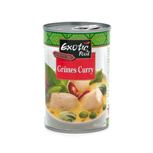 Grüne Currysauce, fertig / Exotic Food Thailand 410g