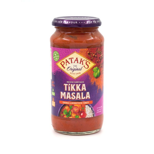 Tikka Masala Currysauce -fertig- / Pataks UK 450g