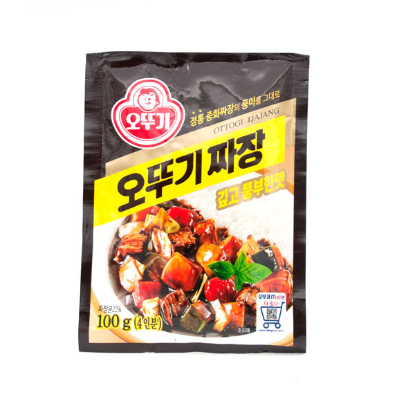 Schwarze Bohnengericht -Jjajang- / Ottogi Korea 100g