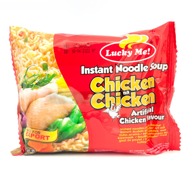 Instantnudelsuppe -Huhn- / Lucky Me Philippinen 55g
