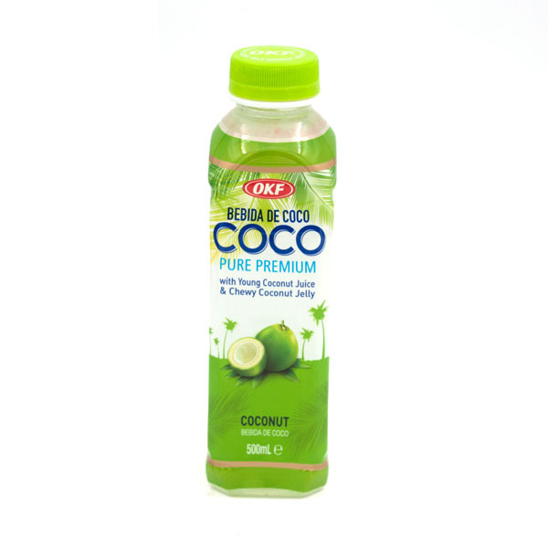 Kokossaft mit Fruchtfleisch / OKF Korea 500ml