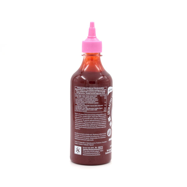 Sriracha Chilisauce, extra scharf, ohne MSG / Flying Goose Thailand 455ml