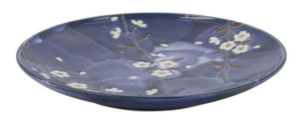 Teller, 26x3.4cm  / Blue Sakura