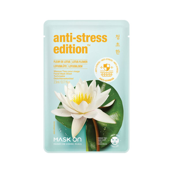 Maison de Coree Anti-Stress Edition with Lotus Sheetmask